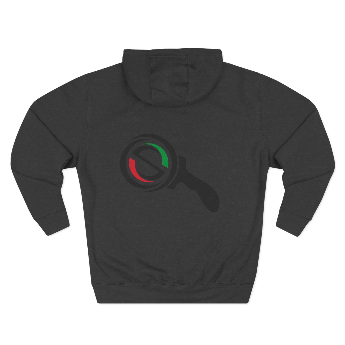 Three-Panel Fleece Hoodie
