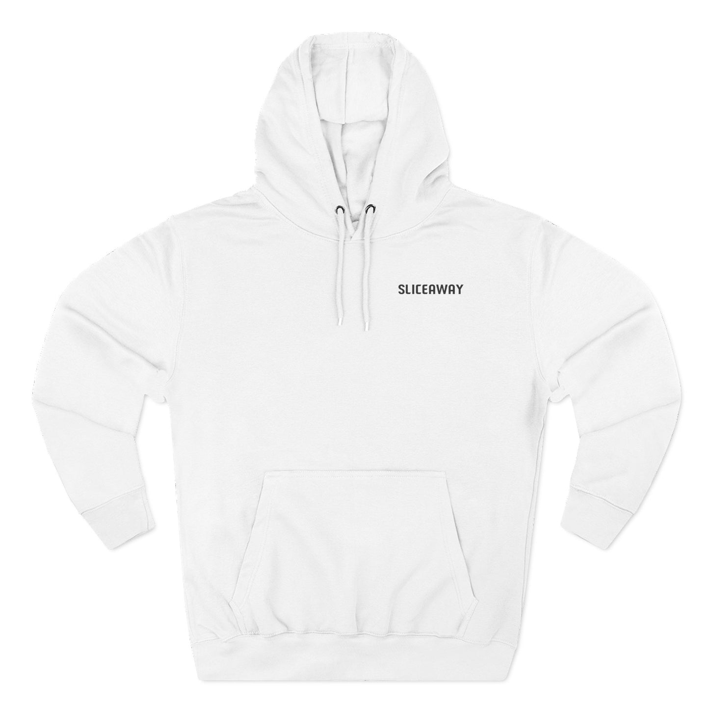 Three-Panel Fleece Hoodie