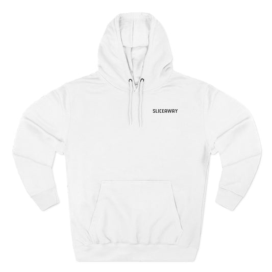 Three-Panel Fleece Hoodie